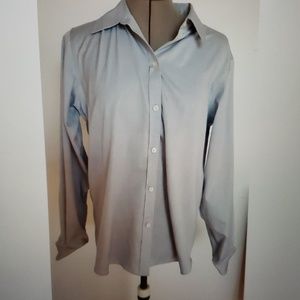 Liz Claiborne blue button down